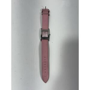 Fossil F2 Women's Watch ES-9757 Stainless Steel Watch Pink MOP Dial Leather Band